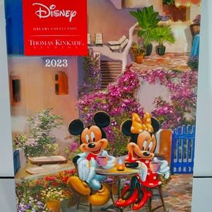 2023 Disney calendar art by Thomas kinkade